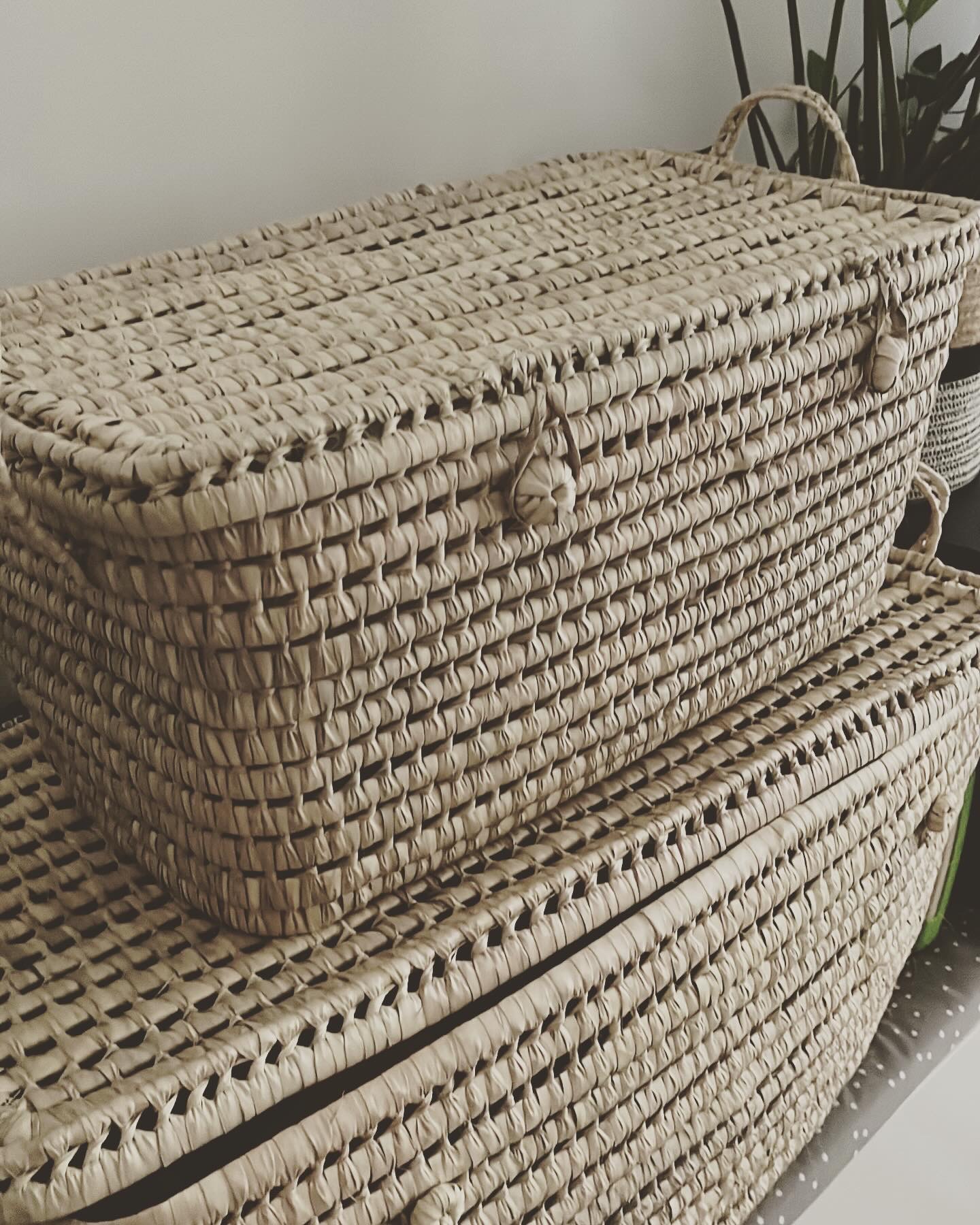 Malle en osier de 60 cm