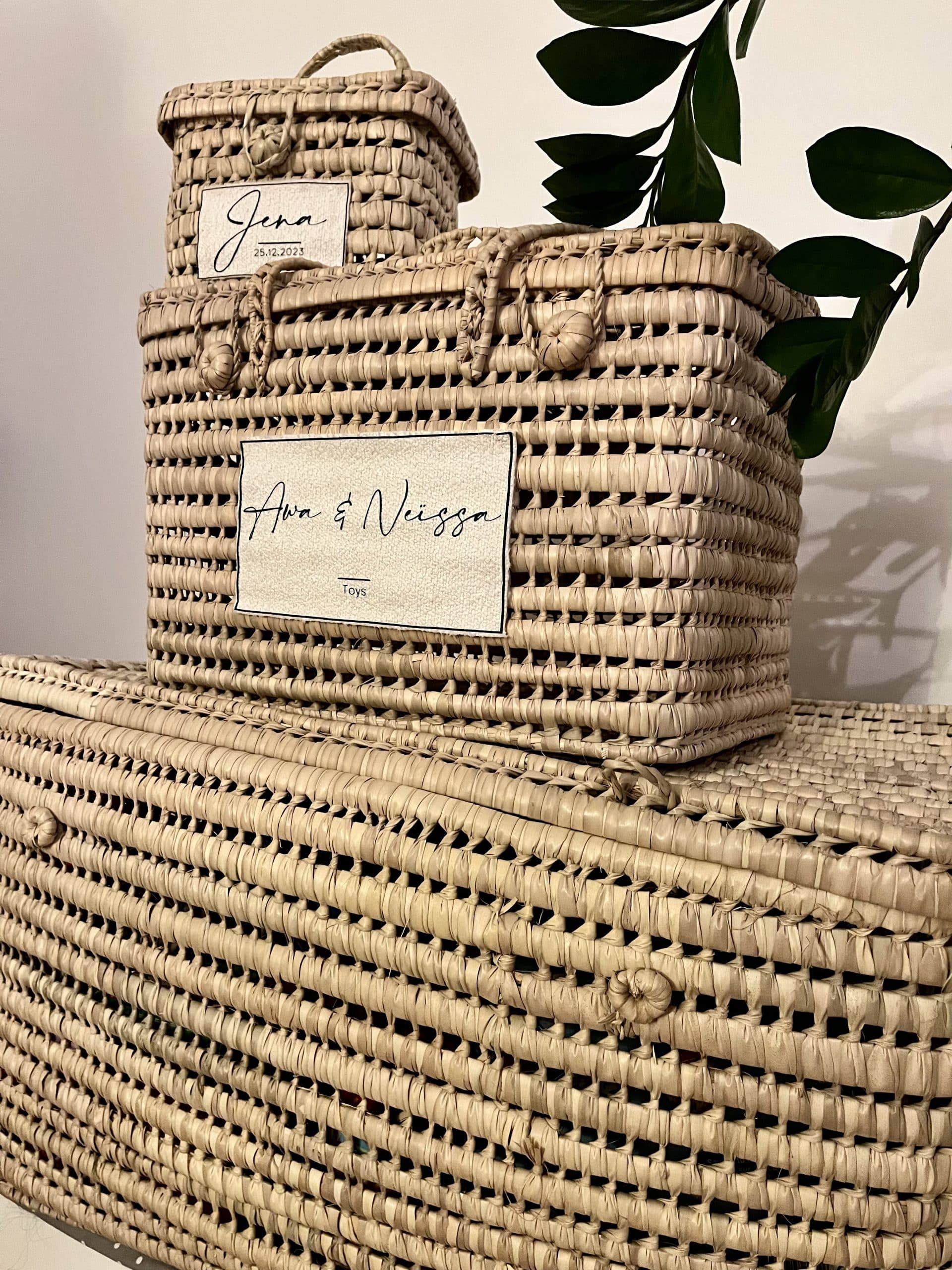 Malle en osier - 45 cm – Image 3