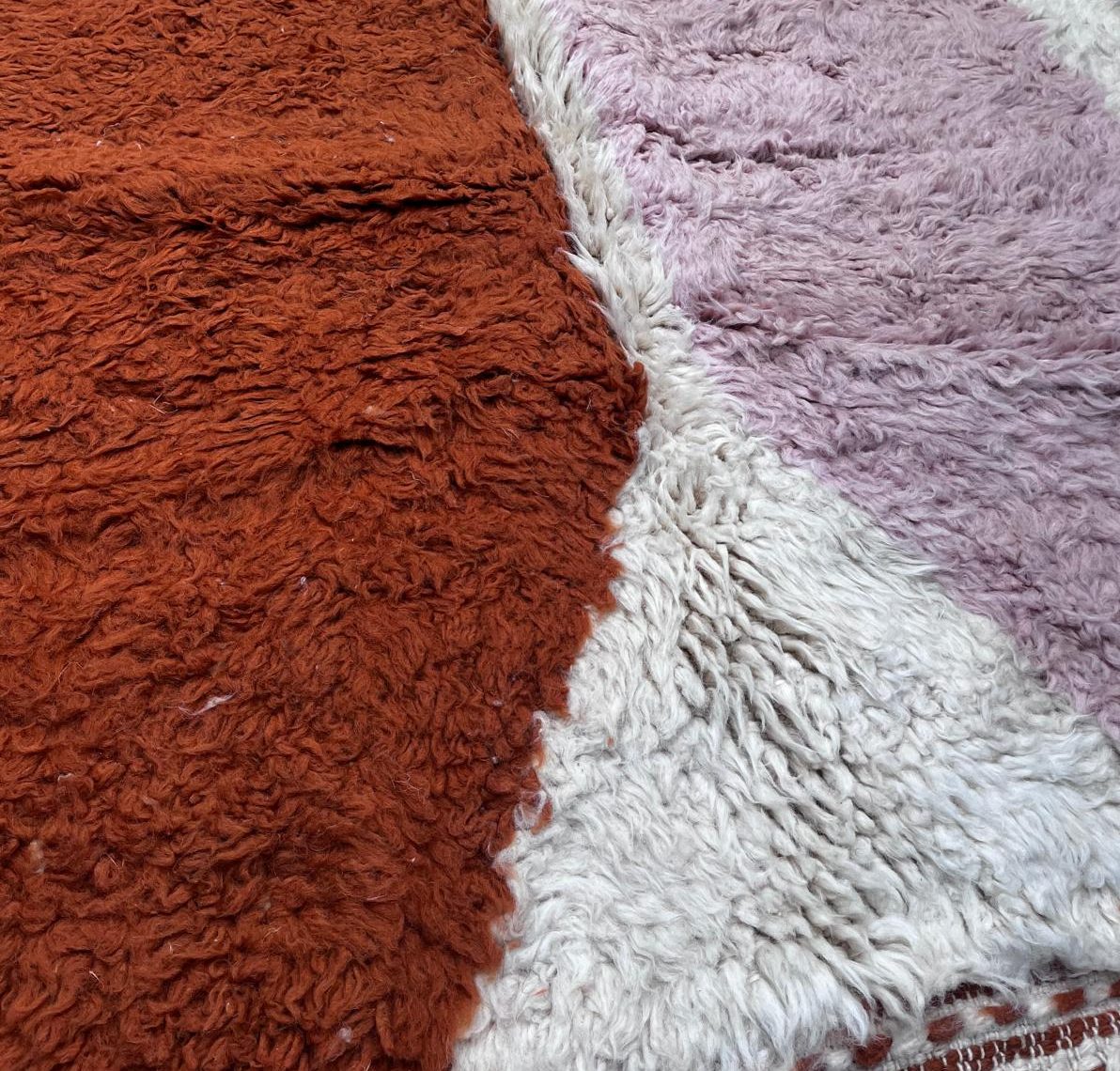 Tapis berbère Beni Ouarain – Motifs géométriques – Image 2
